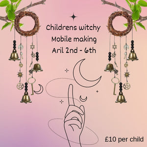 Childrens crystal wand making 04/04/2024 3pm